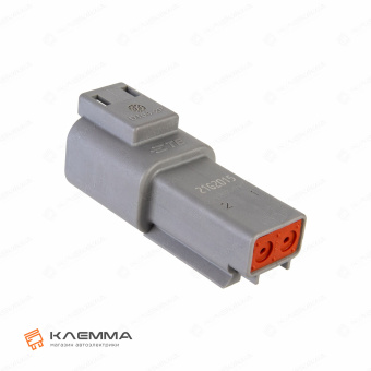 Корпус разъема DT 2-контактного папа (Deutsch). DT04-2P_02