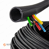 Гофра самозакрывающаяся PPmod стандартный профиль (Schlemmer) диаметр 17.0 мм, бухта 50 метров