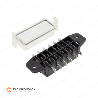 Блок монтажный 6 предохранителей UNIVAL боковой вывод (MTA). 0100600_02