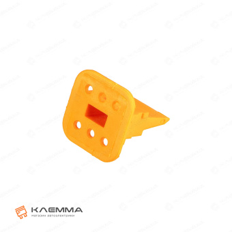 Защелка блокирующая разъема DT 6-контактного мама (Deutsch). W6S_01