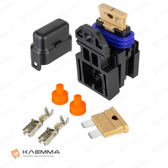 Держатель предохранителя UNIVAL 5А (MTA) с кронштейном и предохранителями. 0301305_KIT.2_06