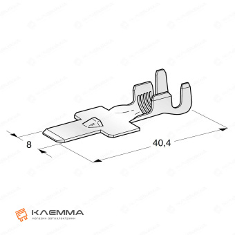 Клемма низ MAXI M800 (MTA) 2.5-4.0 мм2. 1107675_20