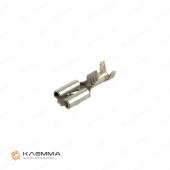 Клемма неизолированная FASTON F480 с замком (MTA) сечение 0.5-1.0 мм2