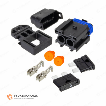 Держатель предохранителя UNIVAL 1А (MTA) с кронштейном и предохранителями. 0301301_KIT.2_03