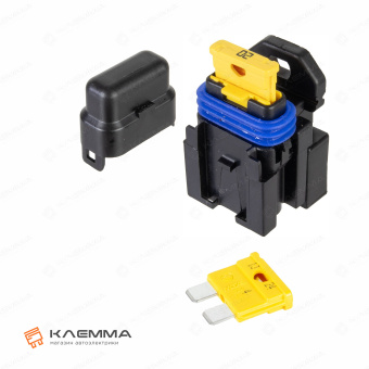 Держатель предохранителя UNIVAL 20А (MTA) с клеммами. 0301320_KIT_05