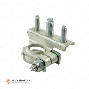 Клемма АКБ с винтами М686 «минус» (MTA). 1507704_03