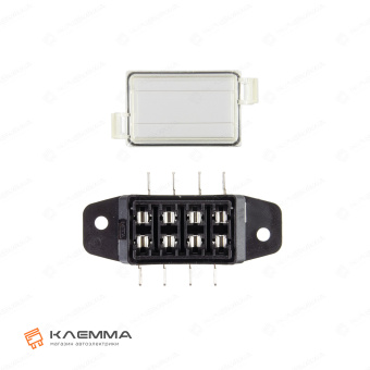 Блок монтажный 4 предохранителя UNIVAL боковой вывод (MTA). 0100610_05