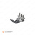 Клемма АКБ QUICK LOCK VQR минус. 1507601_20 Клемма АКБ QUICK LOCK VQR минус. 1507601_20