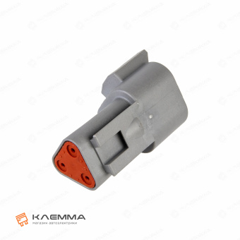 Корпус разъема DT 3-контактного папа (Deutsch). DT04-3P_04