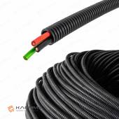 Гофра неразрезная PPmod стандартный профиль (Schlemmer) диаметр 8.5 мм, бухта 200 метров