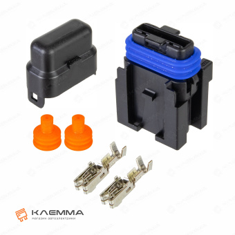 Держатель предохранителя UNIVAL 1А (MTA) с клеммами. 0301301_KIT_02