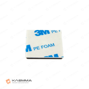 Площадка под хомуты самоклеящаяся 28x28 мм (Haupa) черная. 262163_02