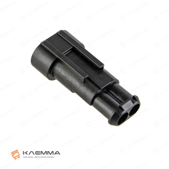 Корпус разъема 2-контактного SUPERSEAL 1.5 папа (MTA). 4423630_02
