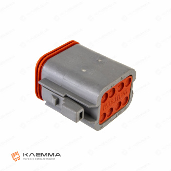 Корпус разъема DT 8-контактного мама (Deutsch). DT06-8SA_03
