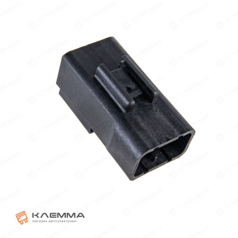 Корпус разъема силового 2-контактного POWER папа (MTA) без замка. 4540405_02