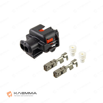 Разъем 2-контактный мама (Bosch) сечение 1.5-2.5 мм2. 1 928 403 874_KIT.12_03