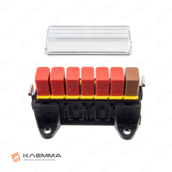 Блок монтажный большой 7 реле MICRO (MTA). 0100705_10