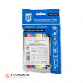 Набор цветных термоусадочных трубок "Колорит Мульти" без клеевого слоя ТУТ HF (2:1) (КВТ)