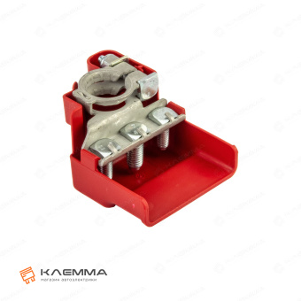 Клемма АКБ с винтами М868 «плюс» (MTA) с крышкой. 1507790_KIT_07