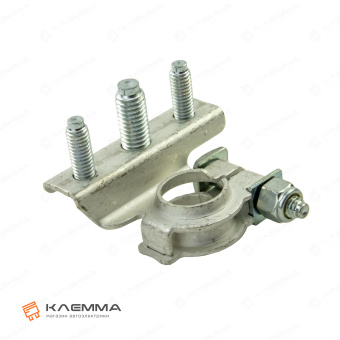 Клемма АКБ с винтами М686 «минус» (MTA). 1507704_01