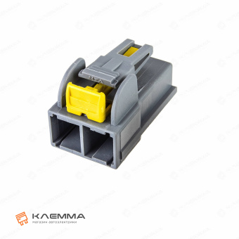 Корпус разъема 2-контактного POWER мама (MTA) серый без замков. 4540345_07