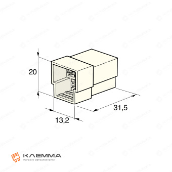 Разъем 3-контактный MULTIPLE 6.3 папа (MTA). 4410210_KIT_20