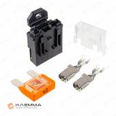 Держатель предохранителя MAXI наборный (MTA) с кронштейном и предохранителями 40 А