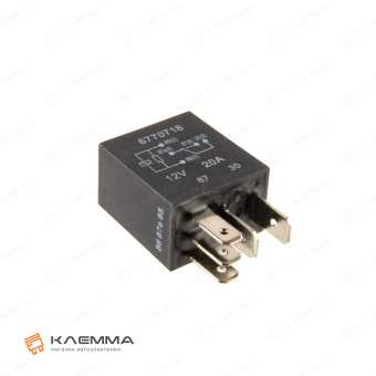 Реле MICRO 5-контактное 12В 10-20А. REL3060_03