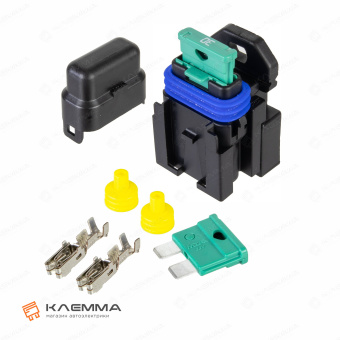 Держатель предохранителя UNIVAL 30А (MTA) с кронштейном и предохранителями. 0301330_KIT.2_05