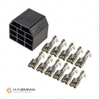 Разъем 11-контактный MULTIPLE 6.3 мама (MTA). 4410296_KIT_02