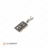 Клемма неизолированная F480E (MTA) сечение 0.35-0.5 мм2