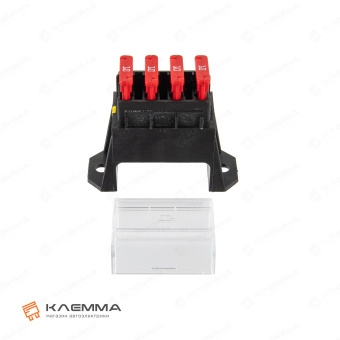 Блок монтажный 4 предохранителя UNIVAL осевой вывод (MTA). 0100540_07