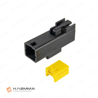 Корпус разъема силового 1-контактного POWER папа (MTA). 4440200_04