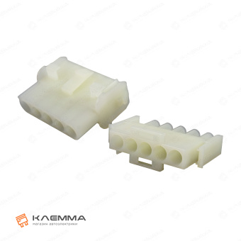Разъем 5-контактный Universal MATE-N-LOK мама-папа (TE). 1-480764-0_KIT2_04